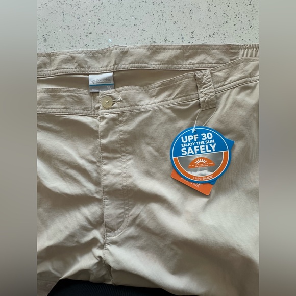 Men’s‎ Plus Size Beige Convertible Omni Shade Moisture Wicking Nylon Pants 54x30 - Picture 4 of 10